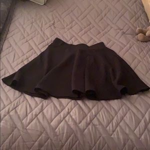 Black skater skirt